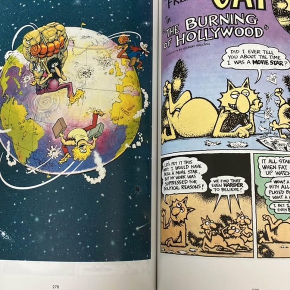 The Fabulous Furry Freak Brothers Omnibus Gilbert Shelton Large Adult Comic Book - Picture 10 of 10